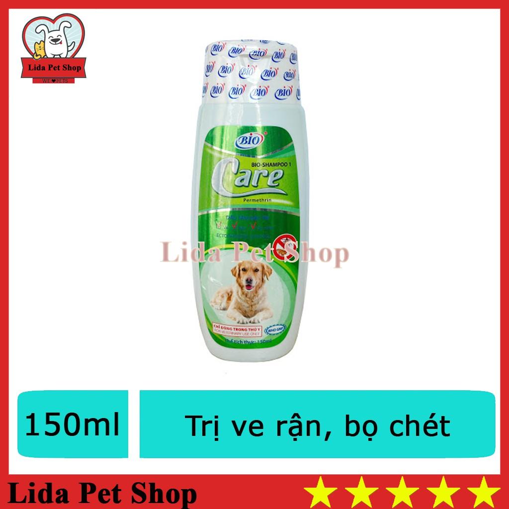 Sữa tắm Bio Care đặc trị ve rận, bọ chét cho thú cưng 150ml