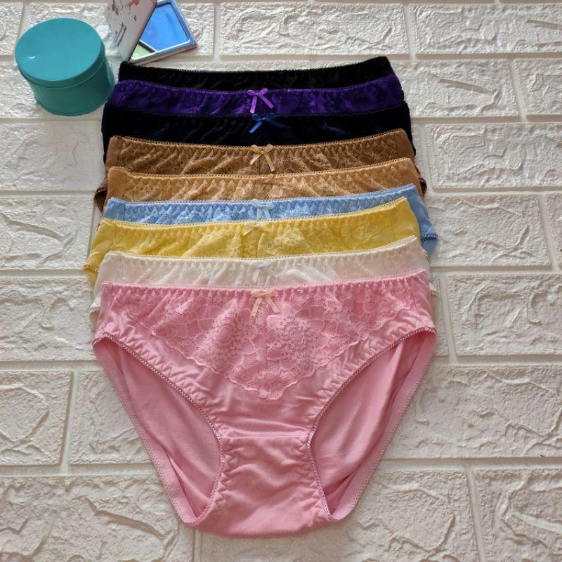 Quần lót cotton thun đùi xk