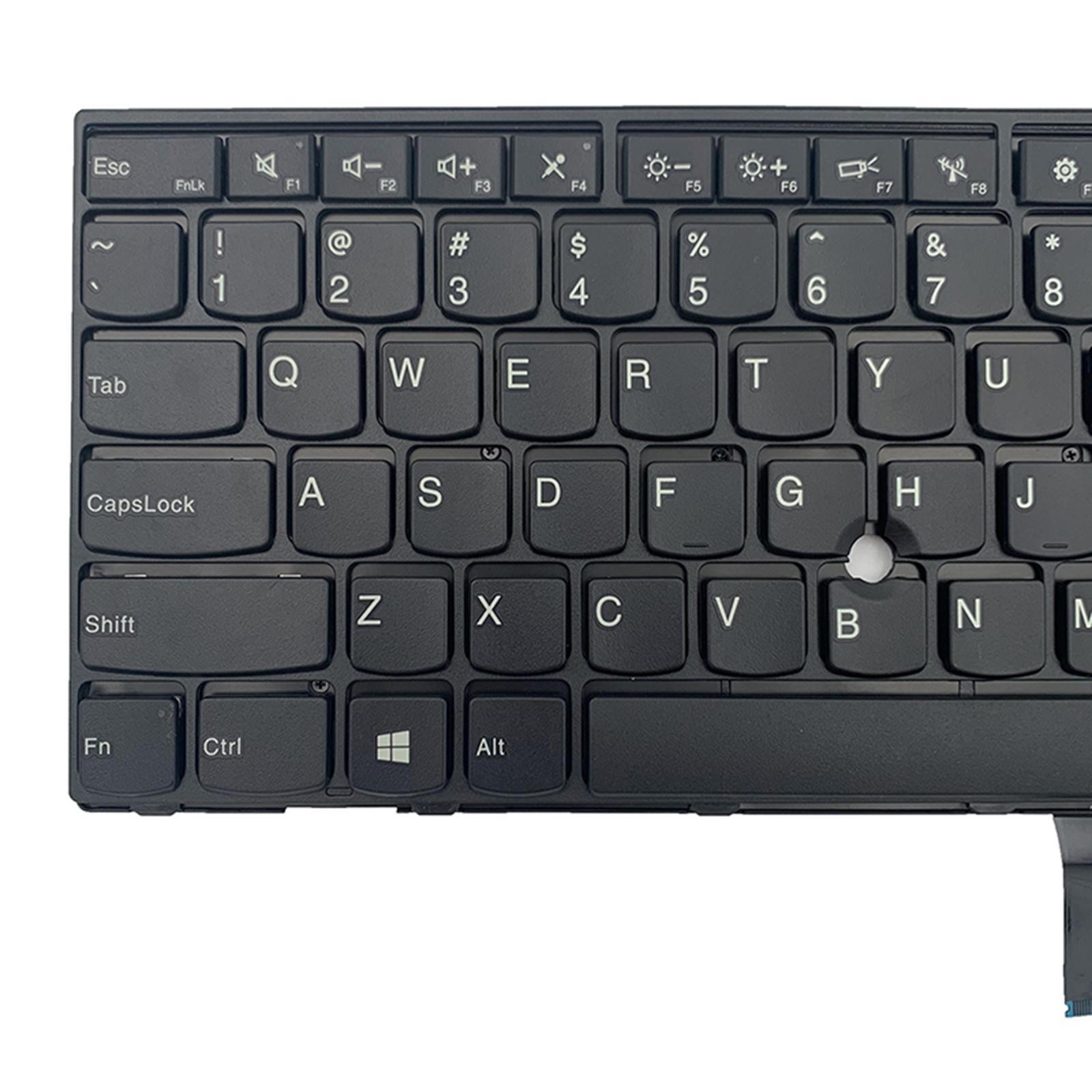 Laptop Keyboard US Layout Black English for   E