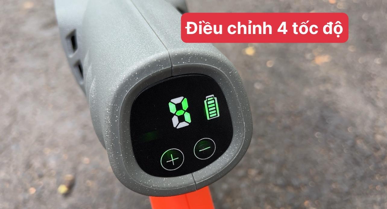 COMBO Máy rửa xe pin Dekton M21-SRX1405PROMAX KÈM 1 PIN M21-B4000M + 1 SẠC M21-S20 DEKTON - KM_T8 -HÀNG CHÍNH HÃNG