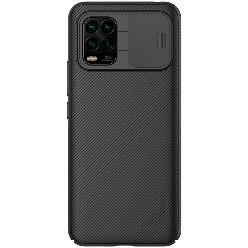 Ốp lưng cho Xiaomi Mi 10 Lite Nillkin CamShield che camera - Hàng Nhập Khẩu