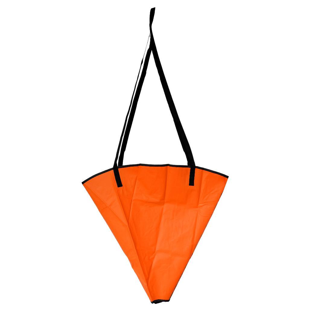 Heavy Duty Tough PVC 32'' Sea Anchor Drogue Drift Sock Fits 20ft Boat Sailing Yacht - Medium Size
