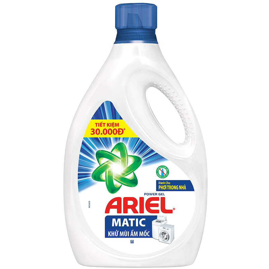 Nước Giặt Ariel Khử Mùi 2.4Kg