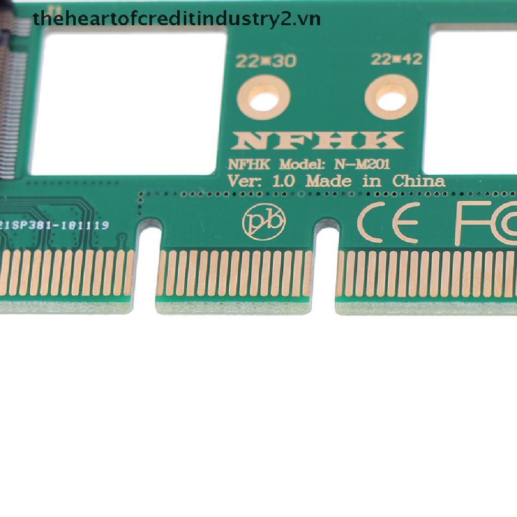 Card Chuyển Đổi NVMe M.2 NGFF SSD Sang PCI-E PCI express 3.0 16x x4