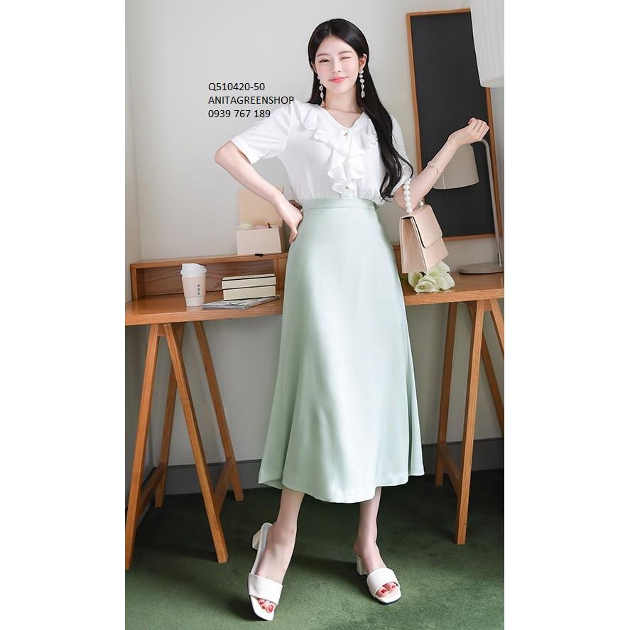 Q510420 SET ÁO VÀ CHÂN VÁY CÔNG SỞ