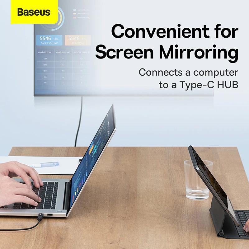 Đầu chuyển OTG Type C to USB 3.1 tốc độ cao Baseus Ingenuity Series Mini OTG Gen2 (Hàng chính hãng)