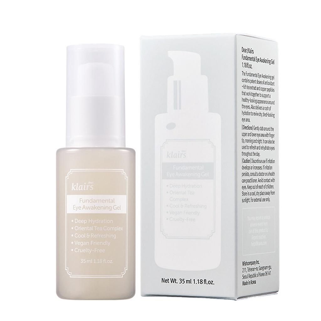 Kem dưỡng mắt dạng gel dưỡng ẩm, giảm bọng mắt, chống lão hóa Klairs Fundamental Eye Awakening Gel 35ml