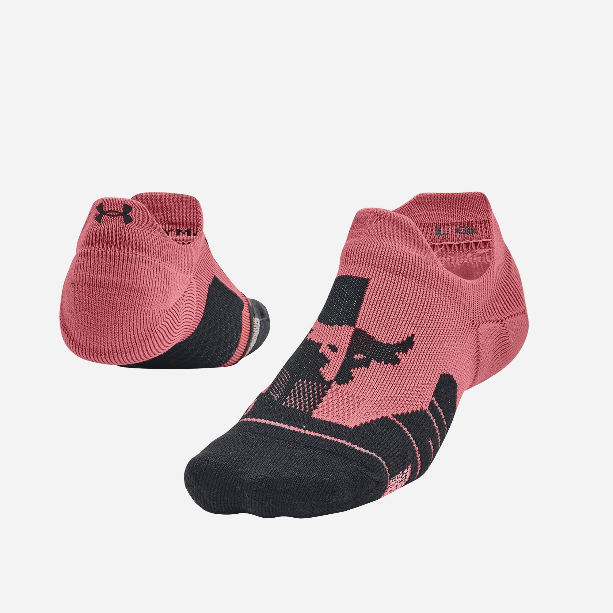 Vớ thể thao unisex Under Armour Project Rock Training No Show - 1370077-600