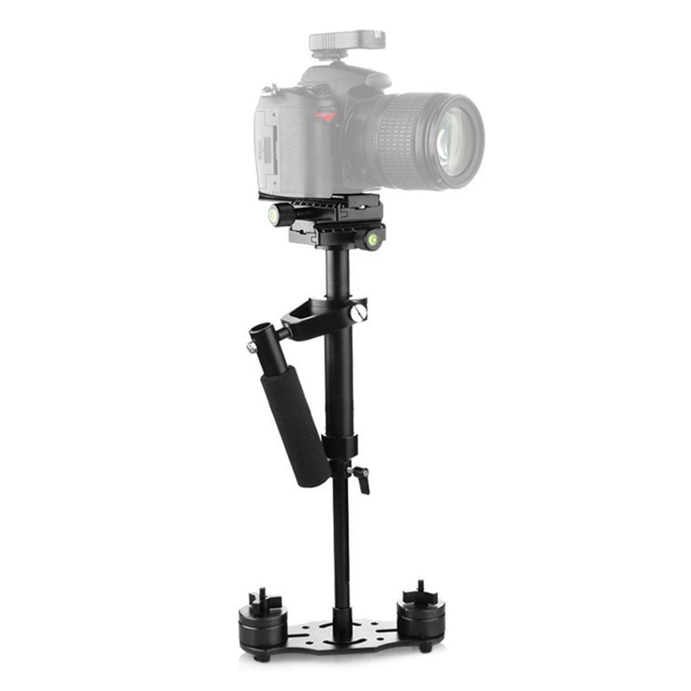 Bộ ổn định cầm tay bằng hợp kim nhôm 15,7 inch / 40cm với 1/4 3/8 inch vít nhanh với mức độ bong bóng