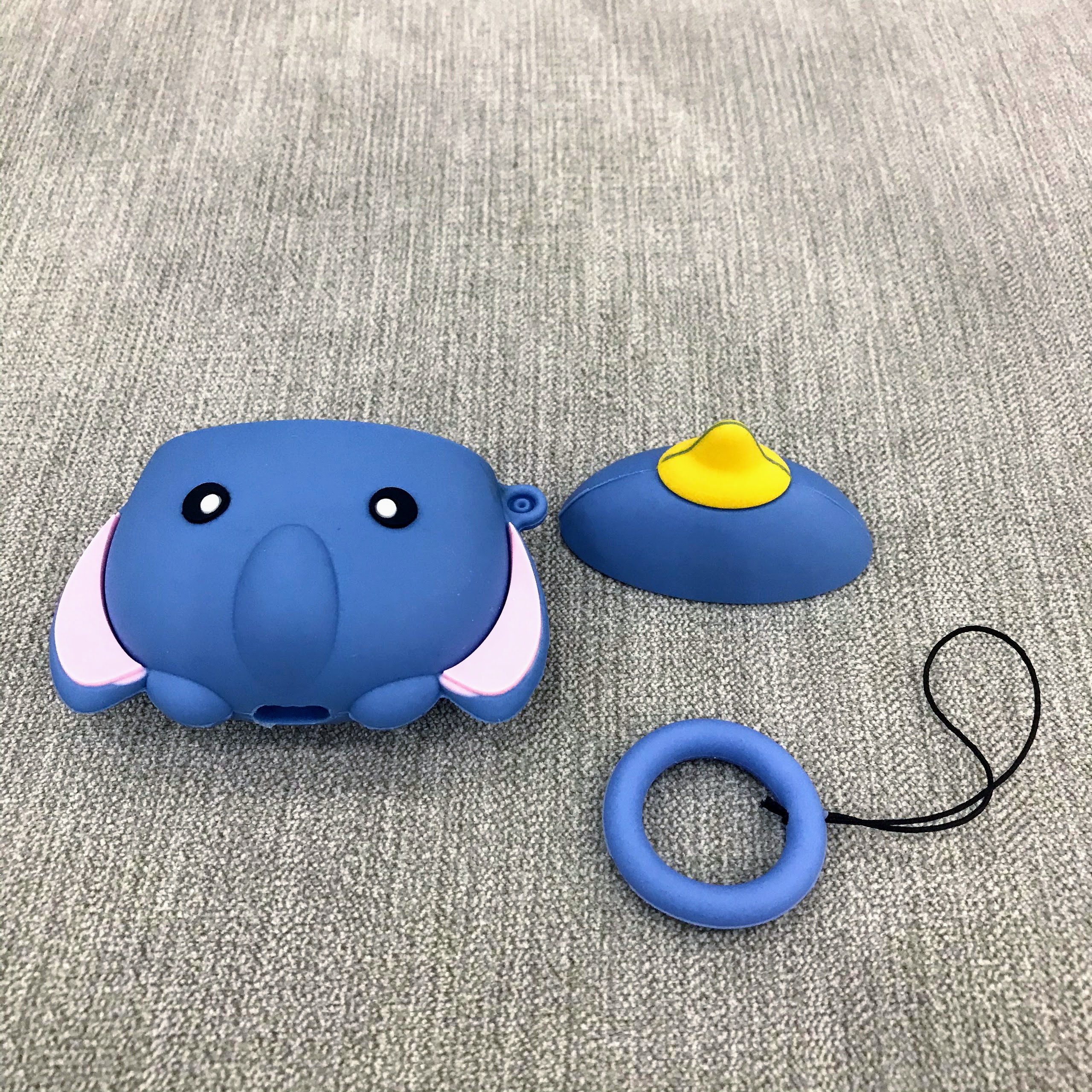 Case Dành Cho Airpods 1 / 2 - Ốp Bảo Vệ Chất Lượng Cao Cấp Dành Cho Airpods 1 / Airpods 2 - Voi Dumbo