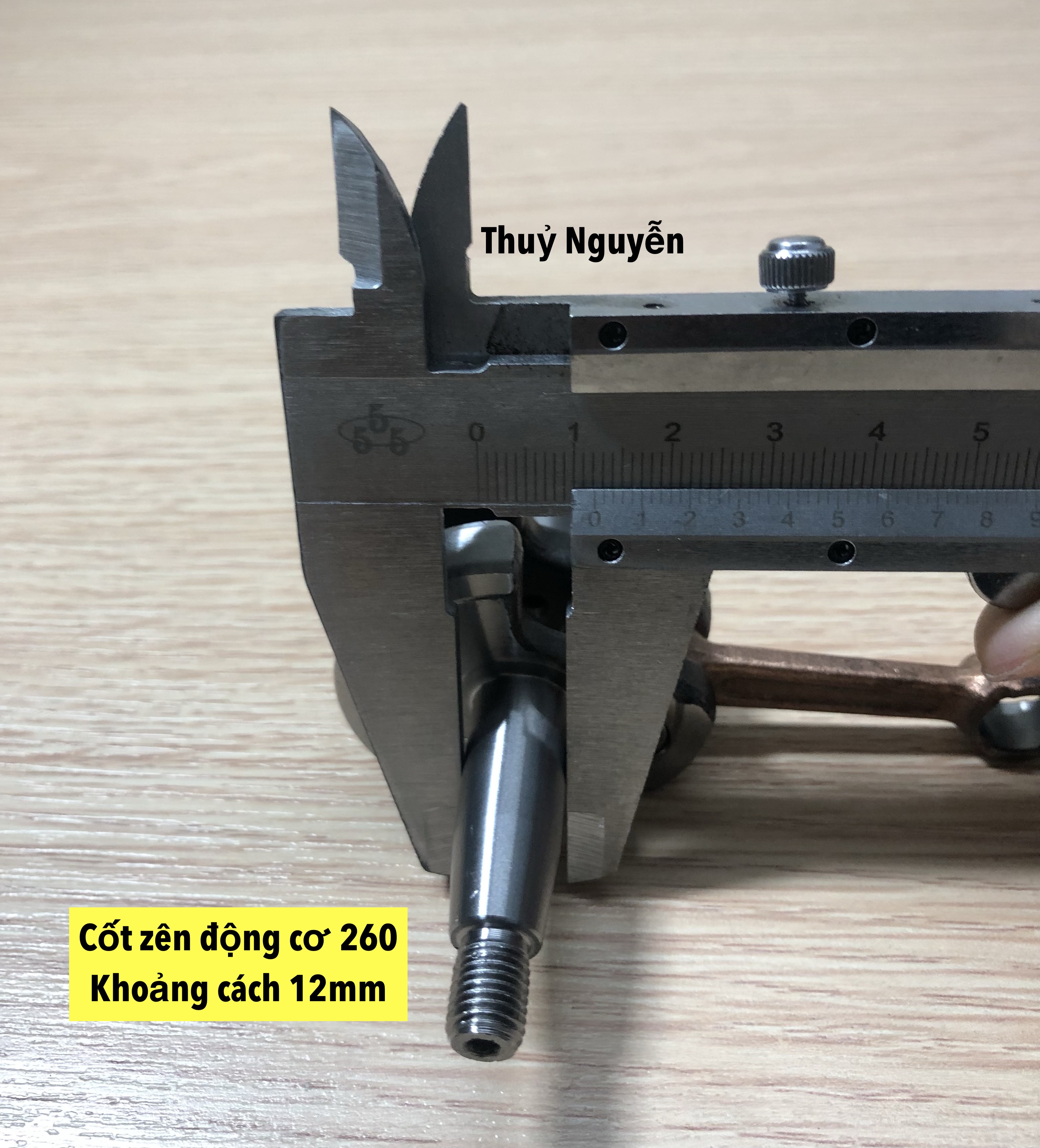 Cốt Zên/ Trục Khuỷu (biên) máy phát cỏ /cắt cỏ động cơ 260/ 330