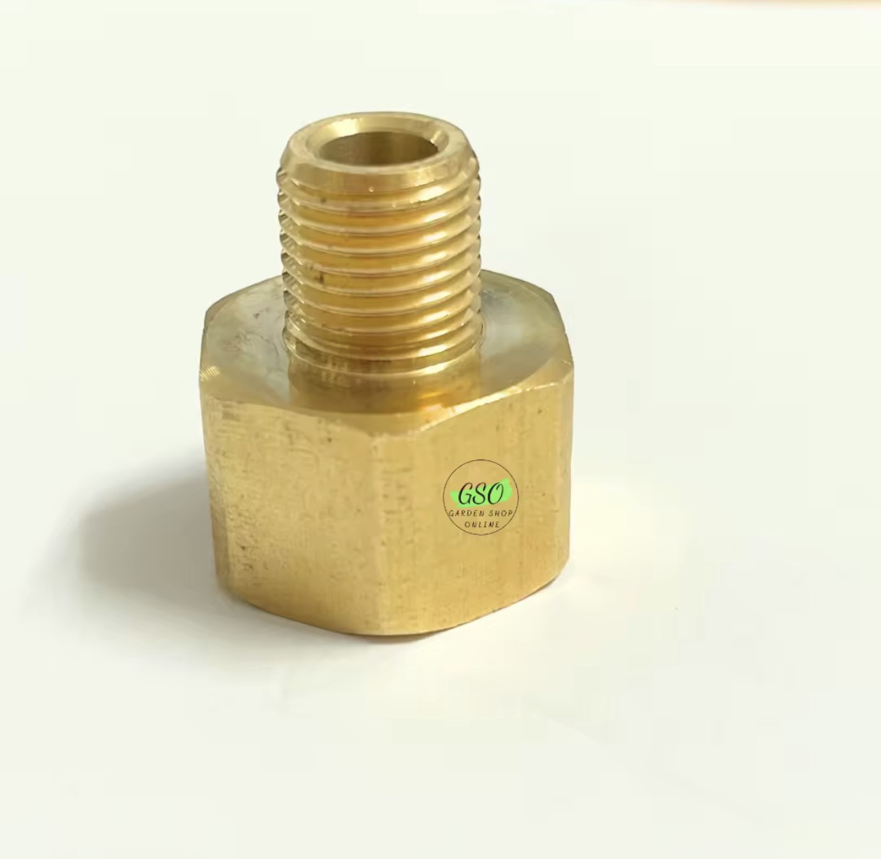 Khớp nối chuyển ren trong 22mm sang ren ngoài 14mm Bằng Đồng, phụ kiện máy rửa xe