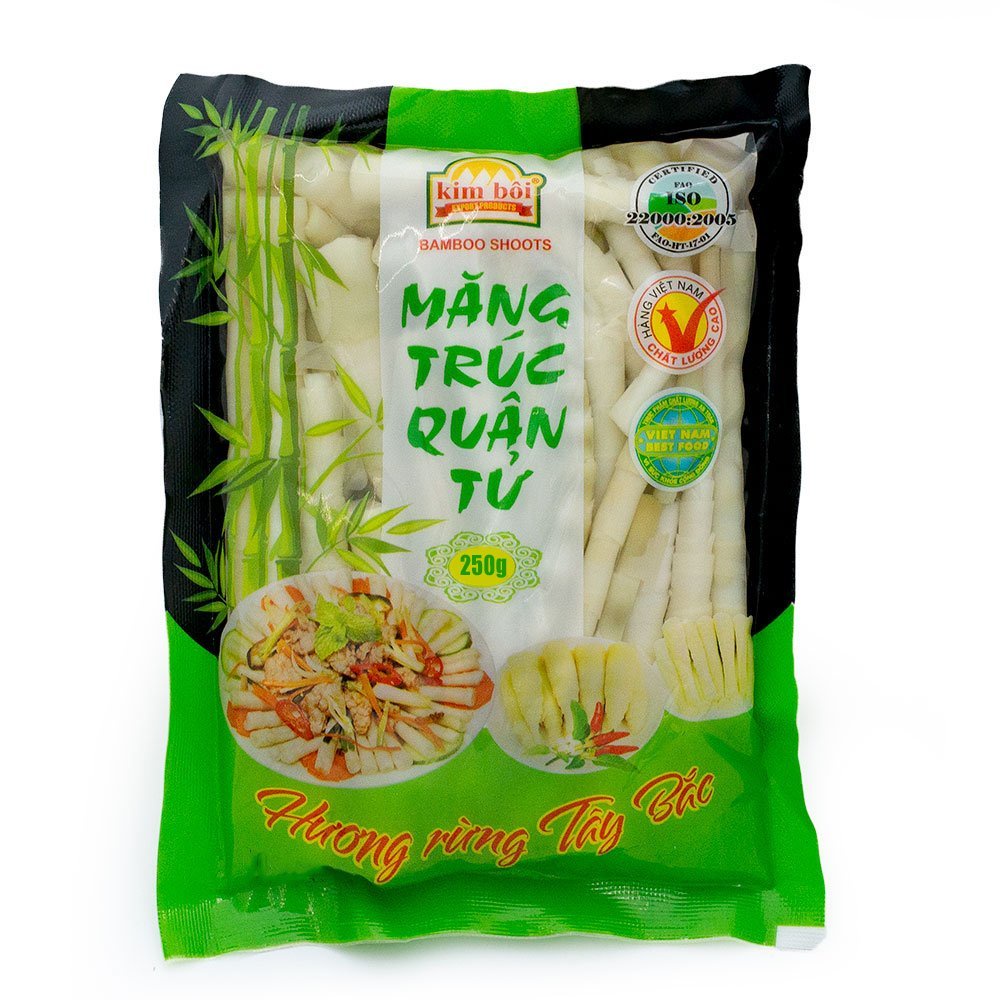 [MUA 5 TẶNG 1]Combo 5 gói Măng Trúc Quân Tử Kim Bôi 250g