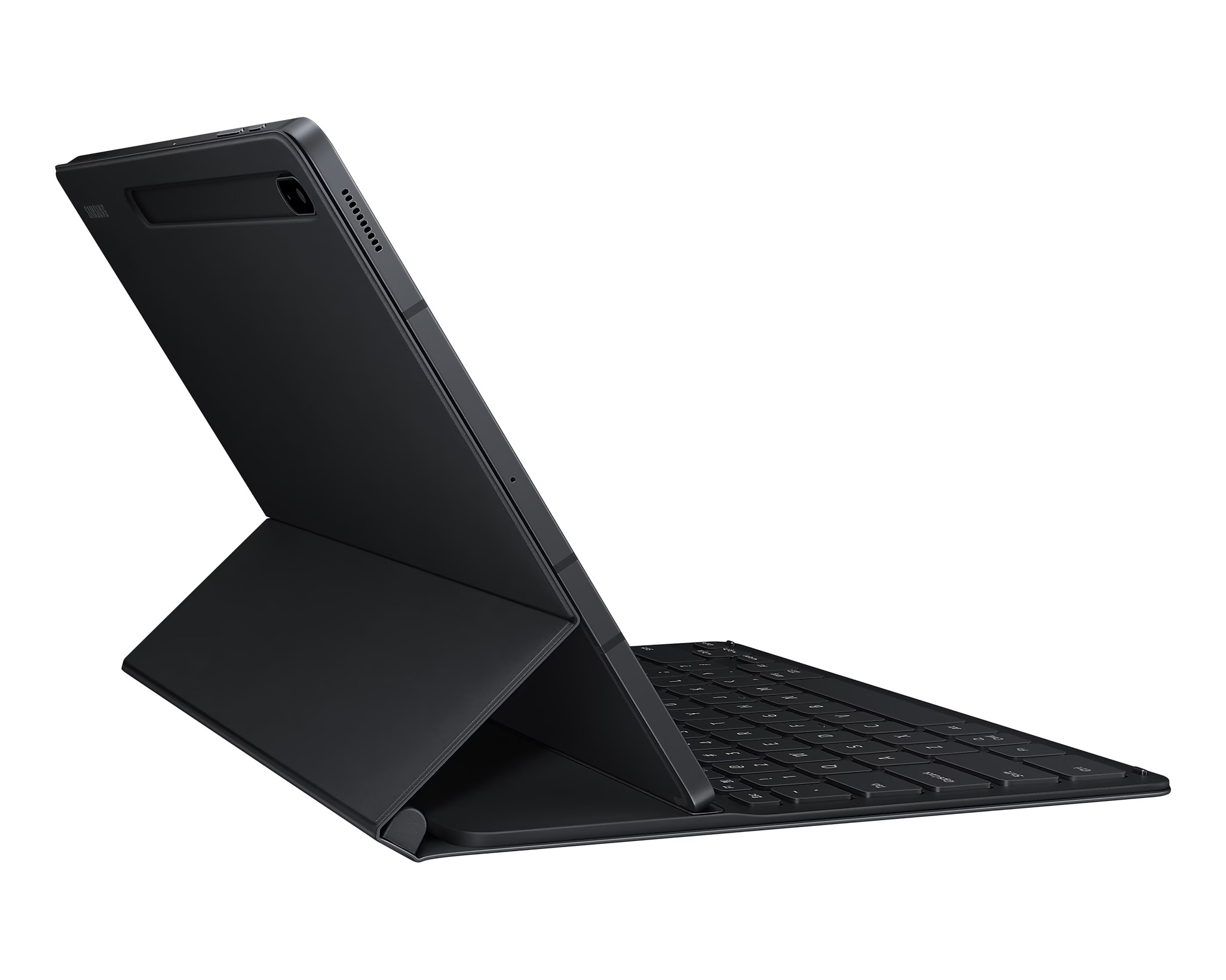 Bao Da kèm bàn phím Galaxy Tab S7 Plus / S8 Plus và S7 FE Book Cover Keyboard Slim - Hàng Chính Hãng