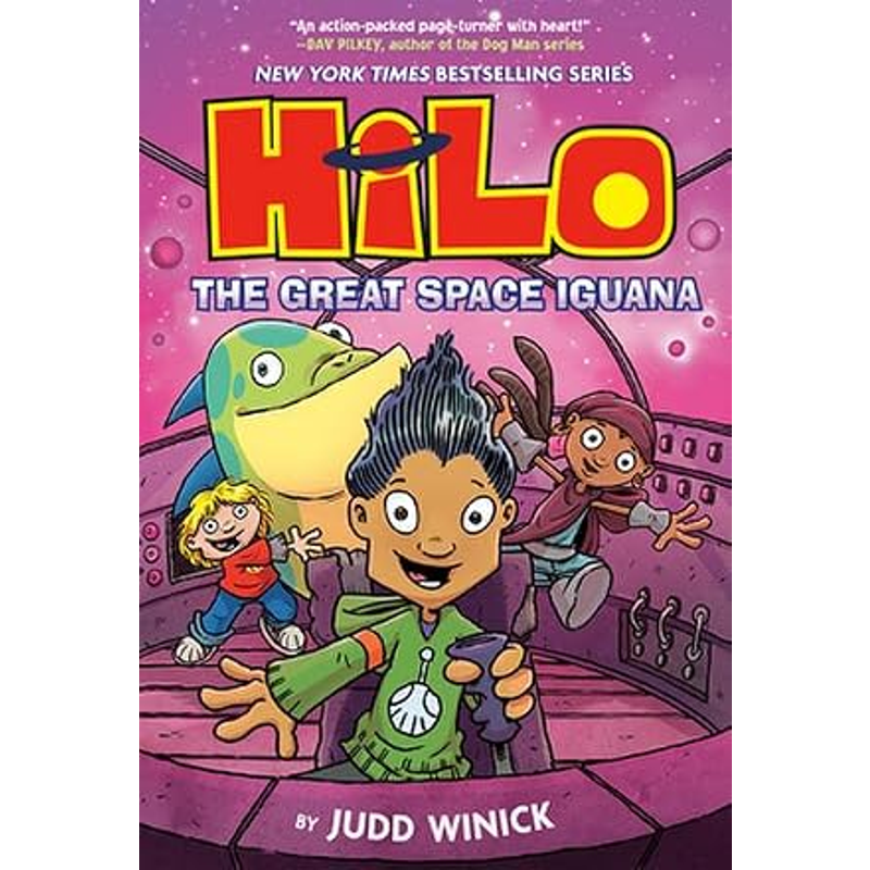Sách Hilo Book 11: The Great Space Iguana