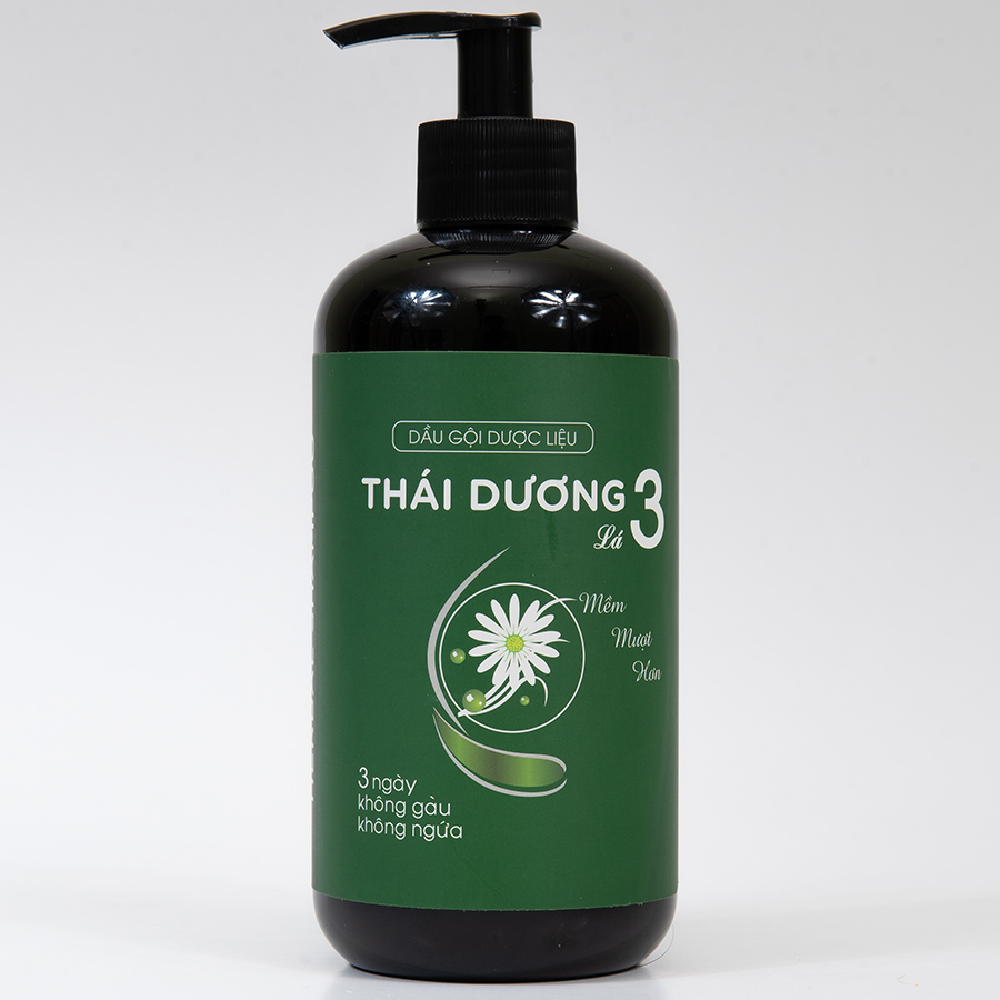 Dầu Gội Dược Liệu Thái Dương 3 Hương Hoa Lá (500ml)