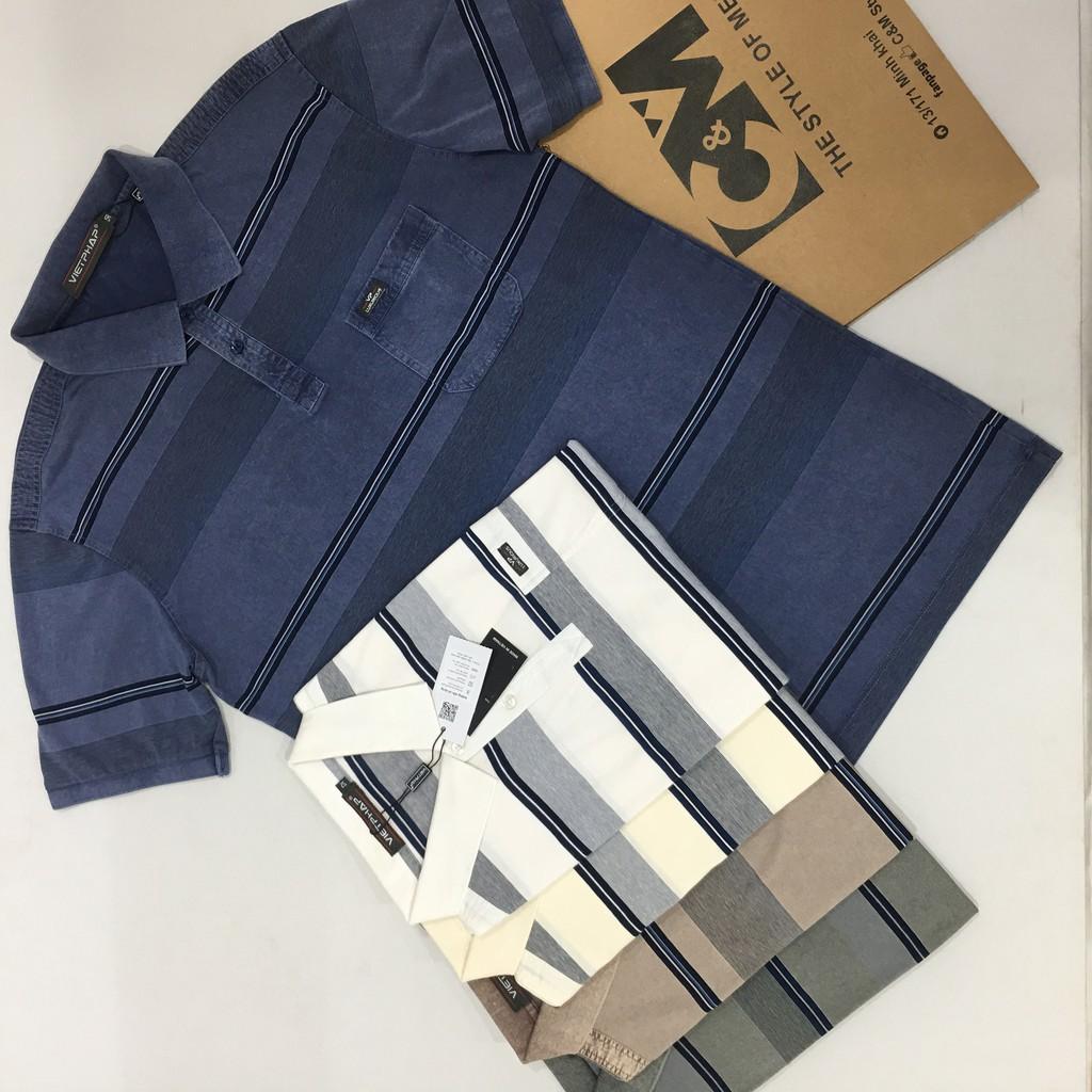 Áo phông nam thun wash 6601