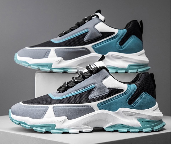 Giày Thể Thao Nam RT Sneakers-Trẻ Trung G0100 Đế Màu kết hợp tăng chiều cao