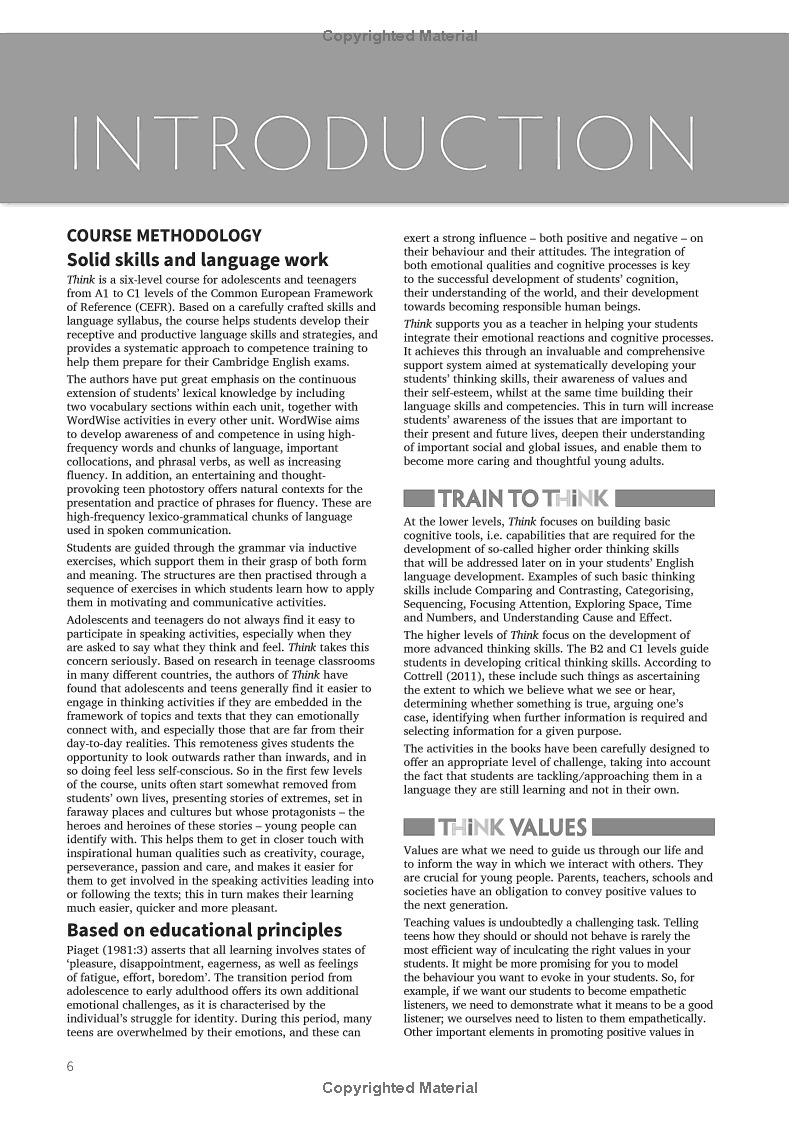 Sách ngoại văn: Think Level 4 Teacher's Book