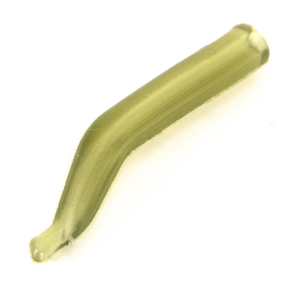 50pcs 20mm Carp Fishing Hook Sleeve Tube Hair Rig Line Aligner Sleeves Hose