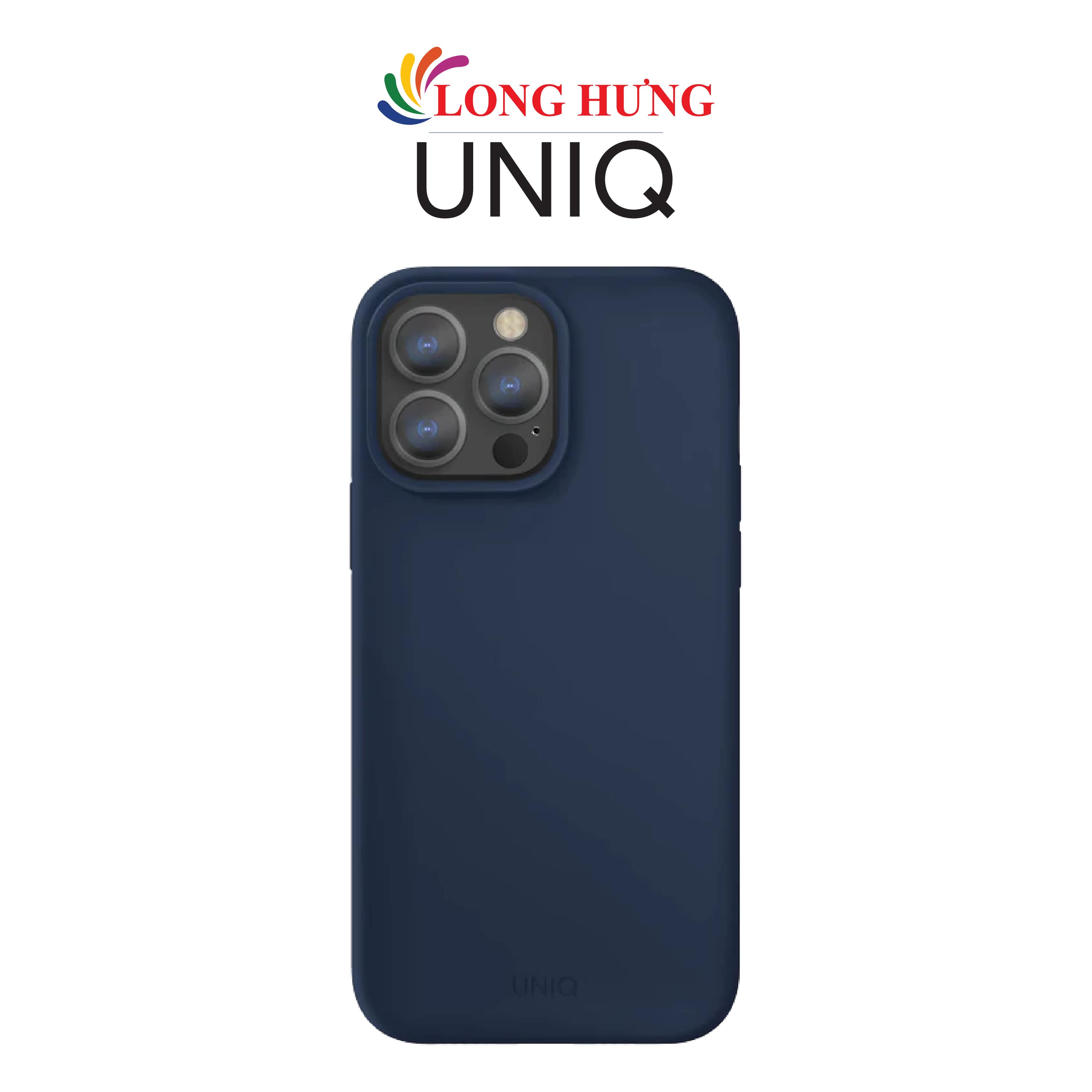 Ốp lưng chống bám vân tay Uniq Hybrid Lino iP 13 Series - Hàng chính hãng