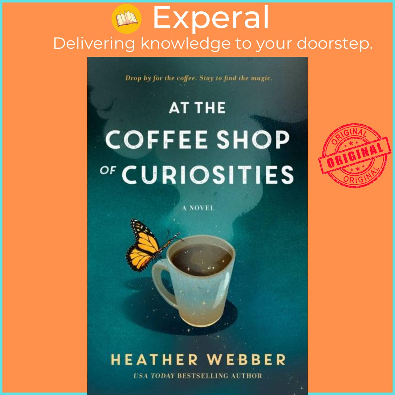 Sách - At the Coffee Shop of Curiosities by Heather Webber (UK edition, hardcover)