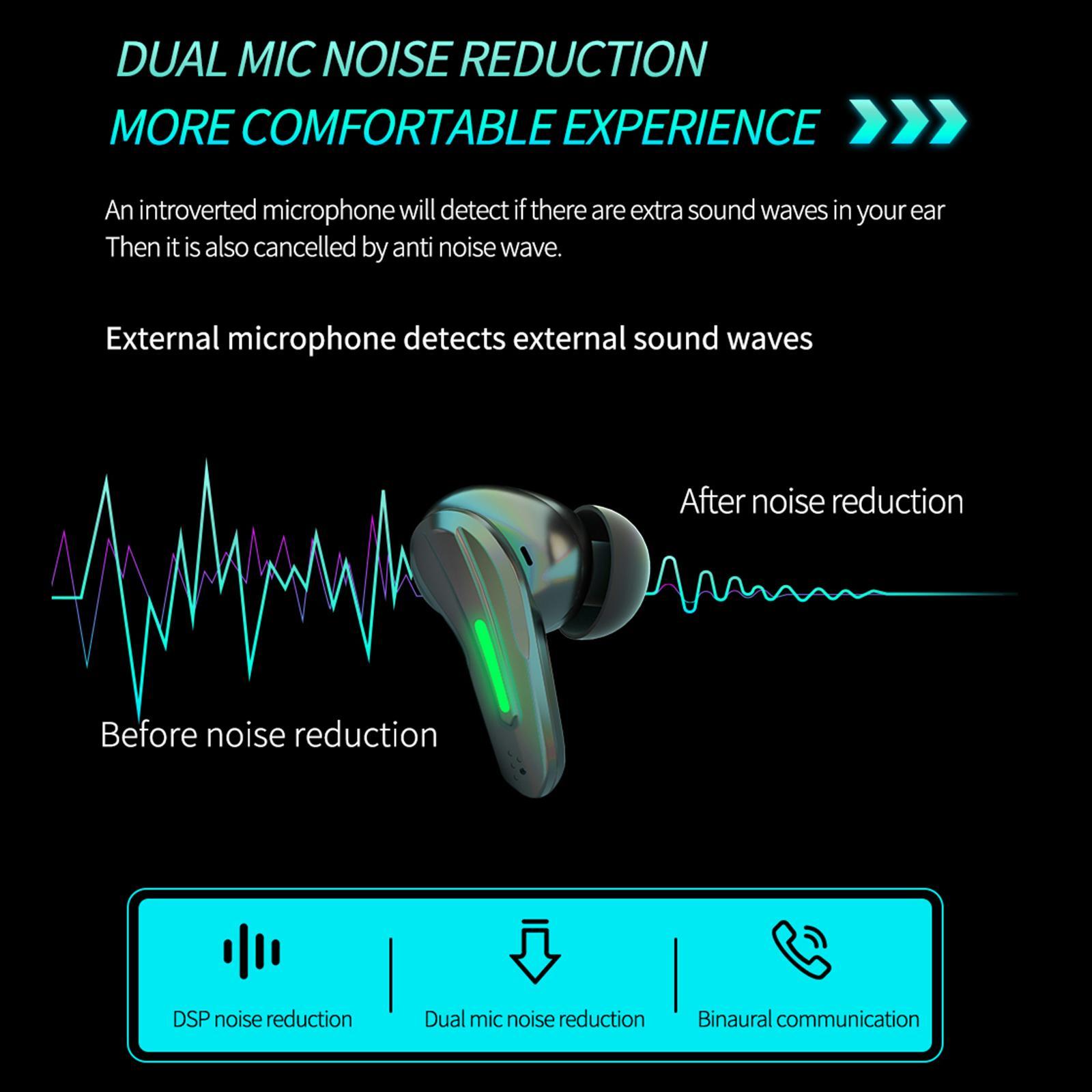 Gaming  Headsets earplugs  Earphone Headphones Long Standby