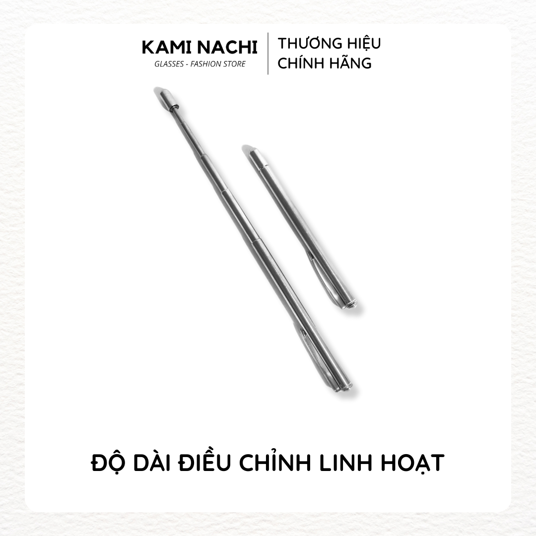 Que chỉ bảng kết hợp bút chất liệu inox cho giáo viên dạy học, bác sĩ đo khám mắt KAMI NACHI