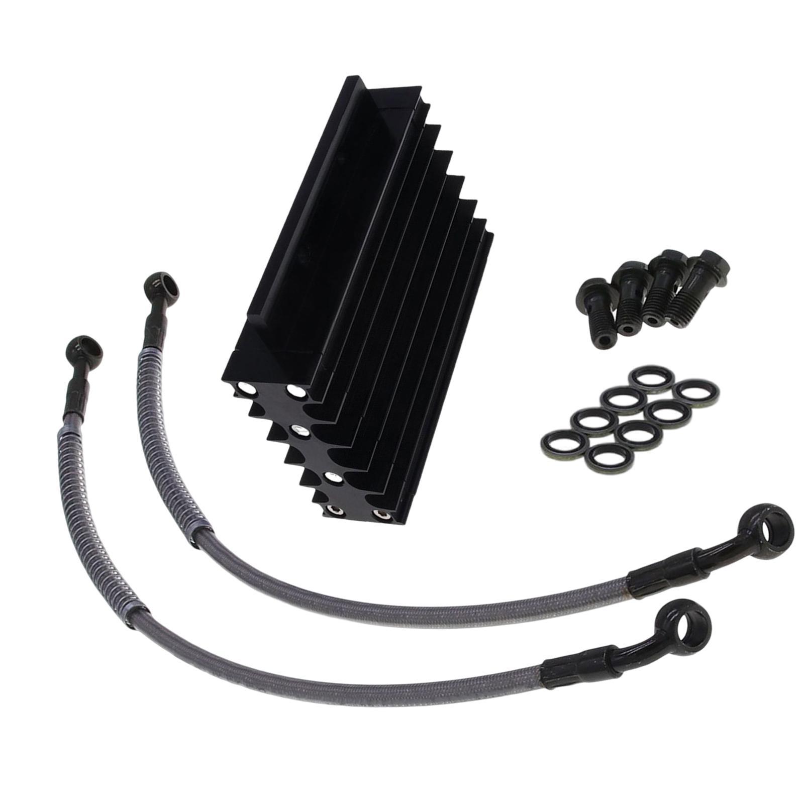 Oil Cooler, Aluminum Oil Cooler Radiator for Monkey 125cc 140cc Professional