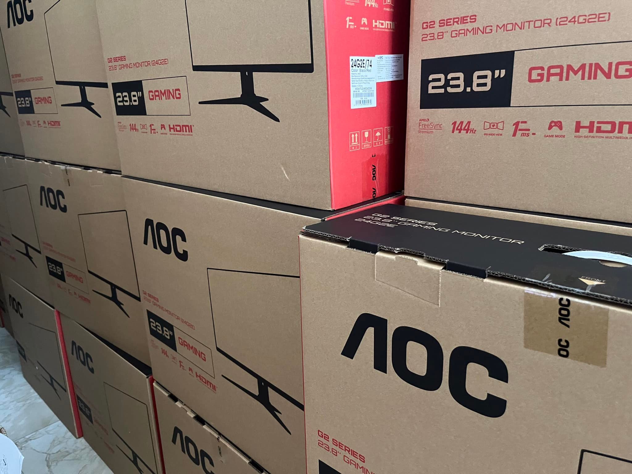 Màn hình AOC 23.8&quot; Wide IPS Gaming 24G2E/74 - hàng chính hãng