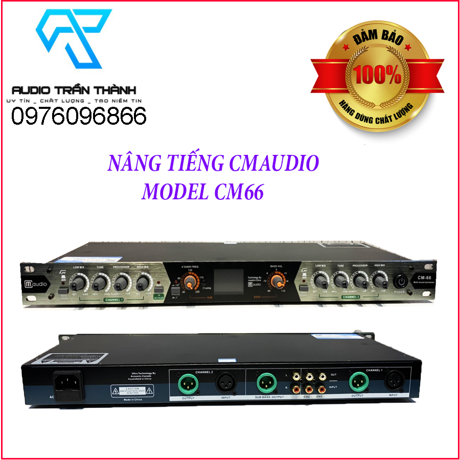 Nâng Tiếng CMAUDIO Model CM66 hàng chính hãng nhập khẩu 2024 tặng jac kết nối