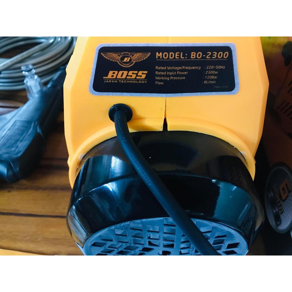 MÁY RỬA XE ÁP LƯC CAO BOSS 2300W JAPAN CHÍNH HÃNG BẢO HÀNH 12 THÁNG NEW 100%