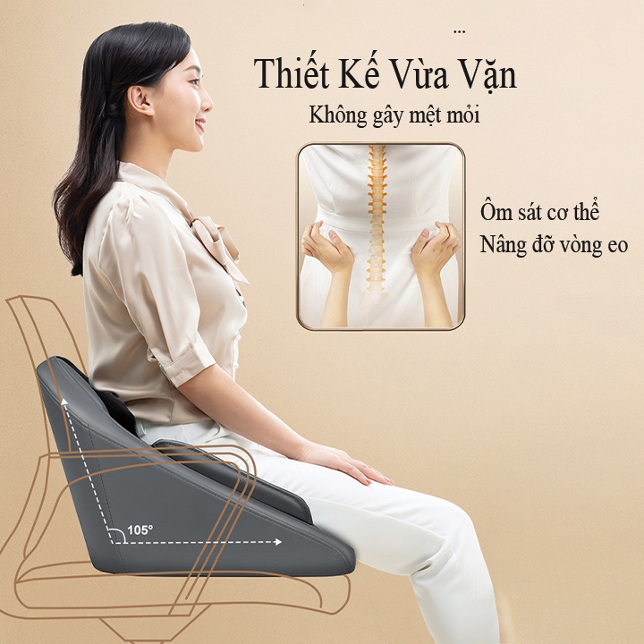 Ghế Đệm Massage Trị Liệu Văn Phòng