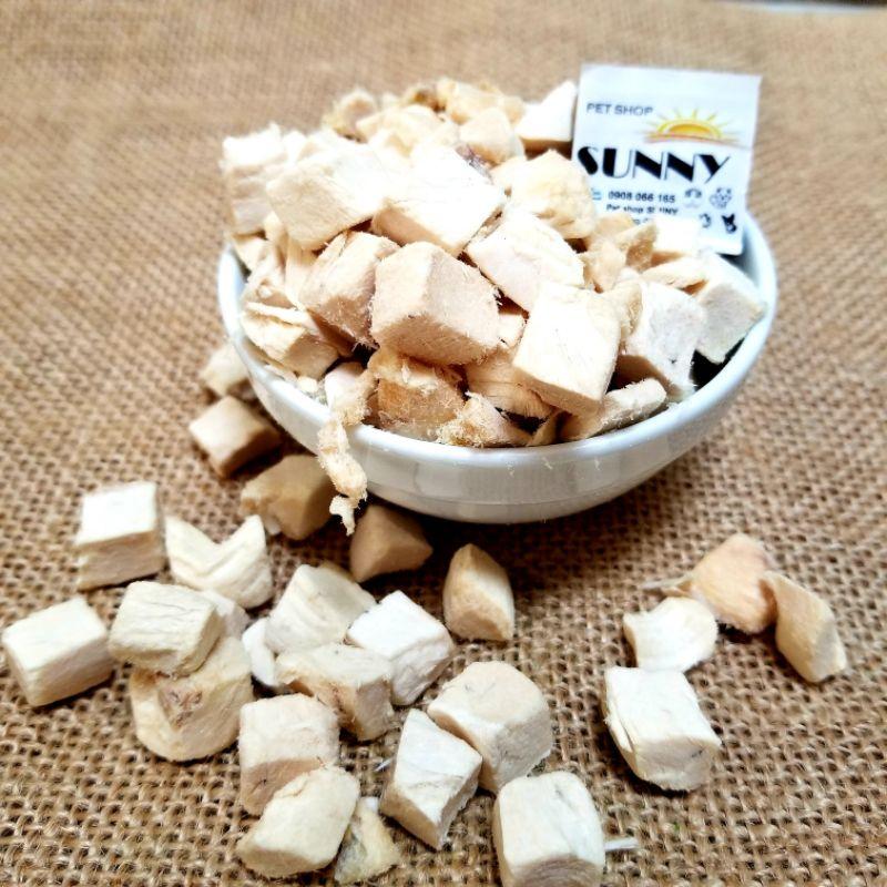 Thịt gà sấy dinh dưỡng cho hamster, mèo