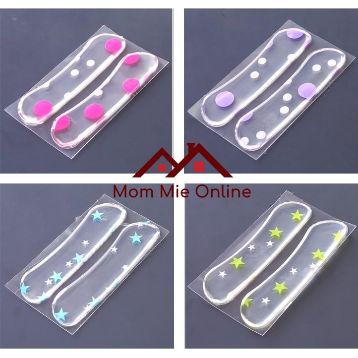 Miếng lót giày tránh rớt gót silicone [1 đôi giày] - M112
