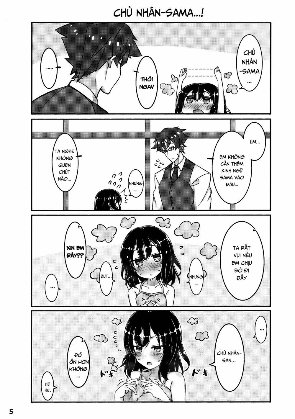 nô lệ-chan, cô bé nghĩ mình là nô lệ tềnh dục của tôi chapter 1 5