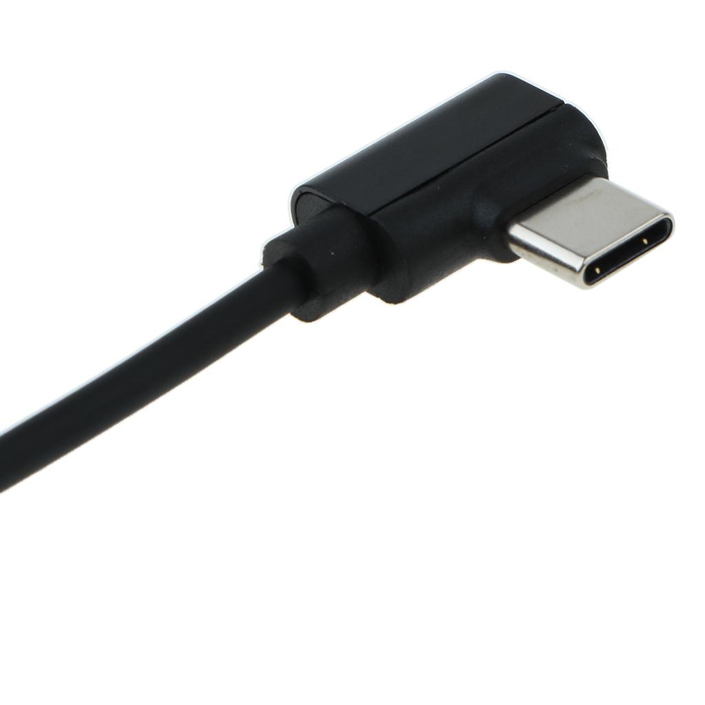 Audio and Charger Adaptor Headphone  Converter for Type-C Phones black
