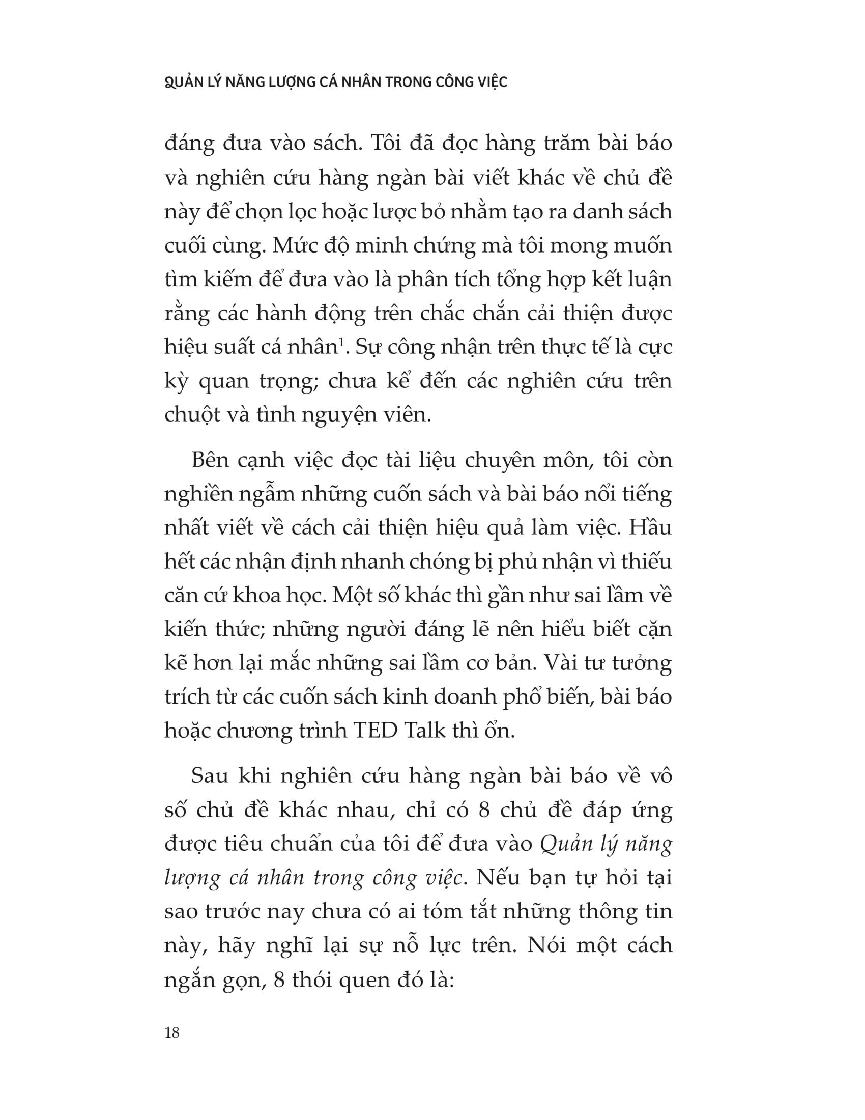 Quản Lý Năng Lượng Cá Nhân Trong Công Việc