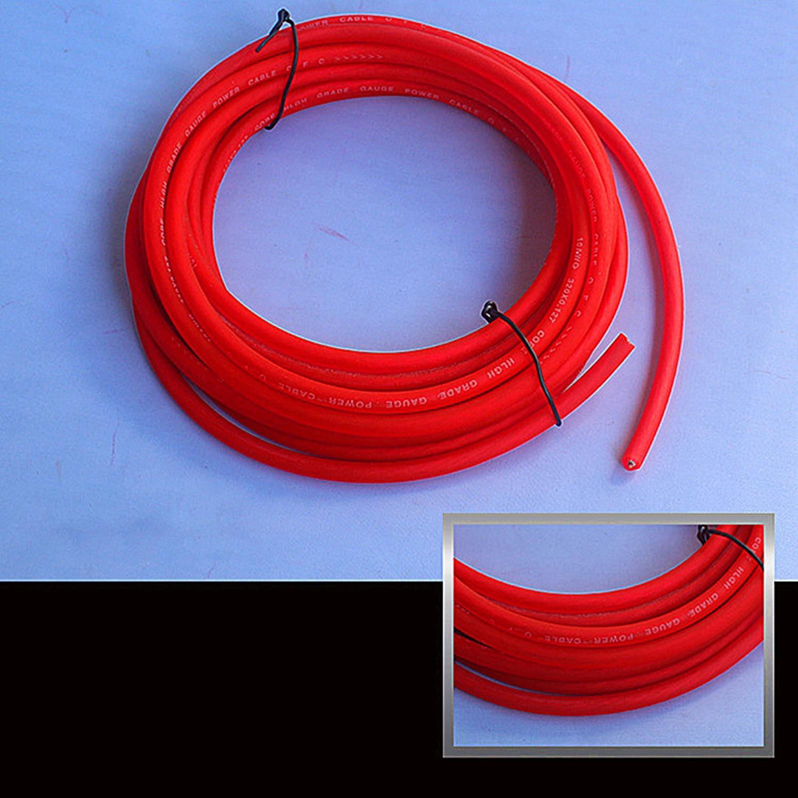 Car Audio Wire Wiring Kit  PVC Audio Cable Kit Power Cable