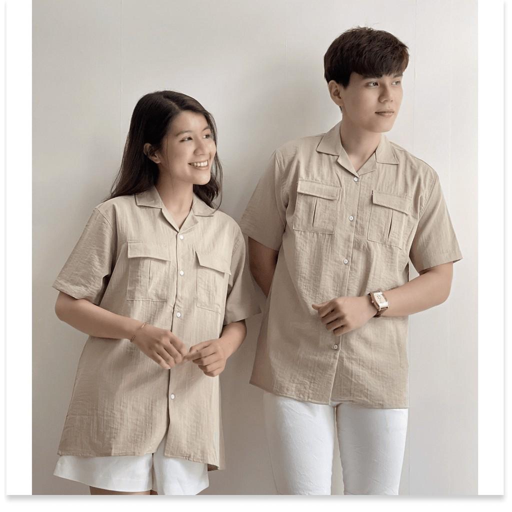 ÁO SƠ MI ĐŨI CO VEST,CÓ TÚI,MÀU SẮC HÀI HÒA,CHẤT LIỆU VÃI THOÁNG MÁT KHÁNH AN FASHION