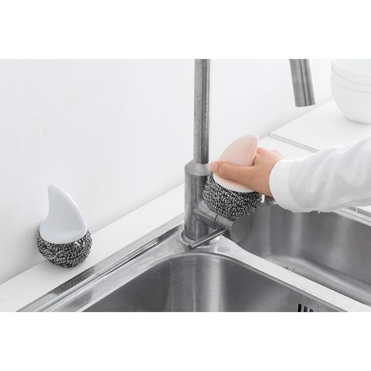 Dụng Cụ Chà Xoong Nồi Có Tay Cầm