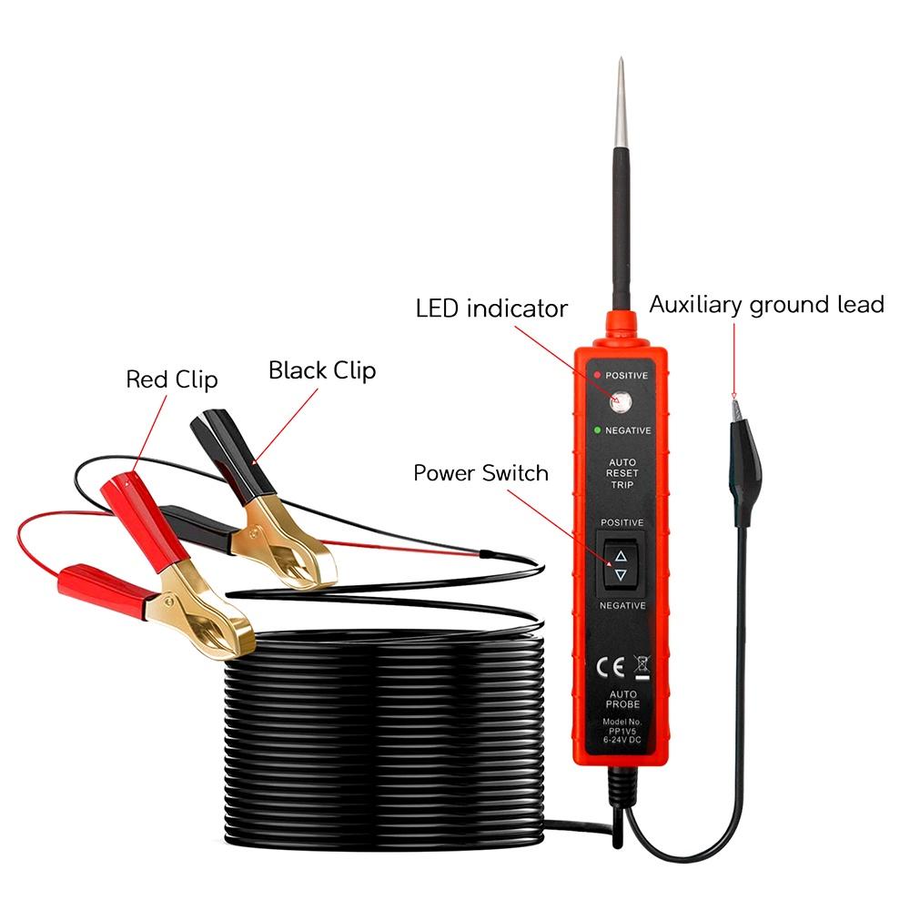 Bút thử điện có đèn LED tự động cho xe hơi