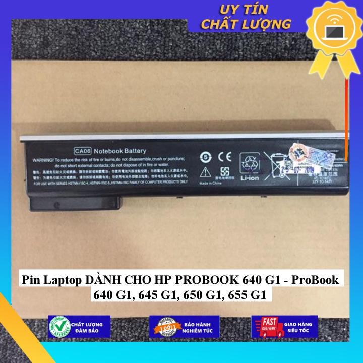 Pin Laptop dùng cho HP PROBOOK 640 G1 - ProBook 640 G1 645 G1 650 G1 655 G1 - Hàng Nhập Khẩu MIBAT725