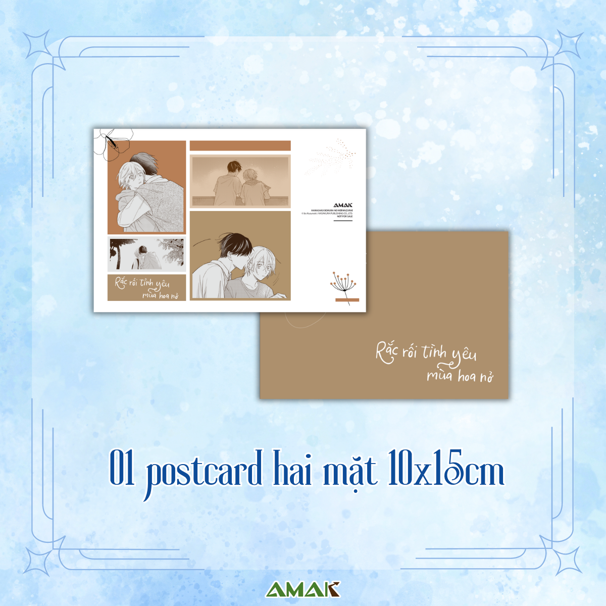 [Manga] [BL] Rắc Rối Tình Yêu Mùa Hoa Nở - Amakbooks