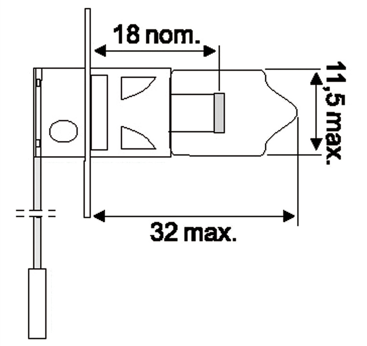 BÓNG ĐÈN PHA XE NÂNG H3 48V 55W HALOGEN LAMP 48V 55W FOR FORKLIFT