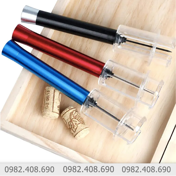 Mở rượu vang bằng khí nén