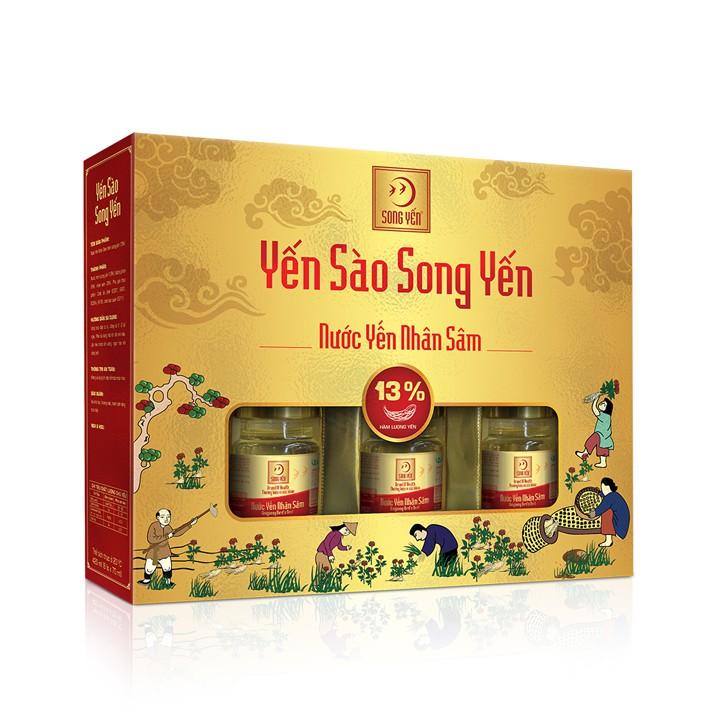 Combo 2 Lốc Nước Yến Nhân Sâm Song Yến