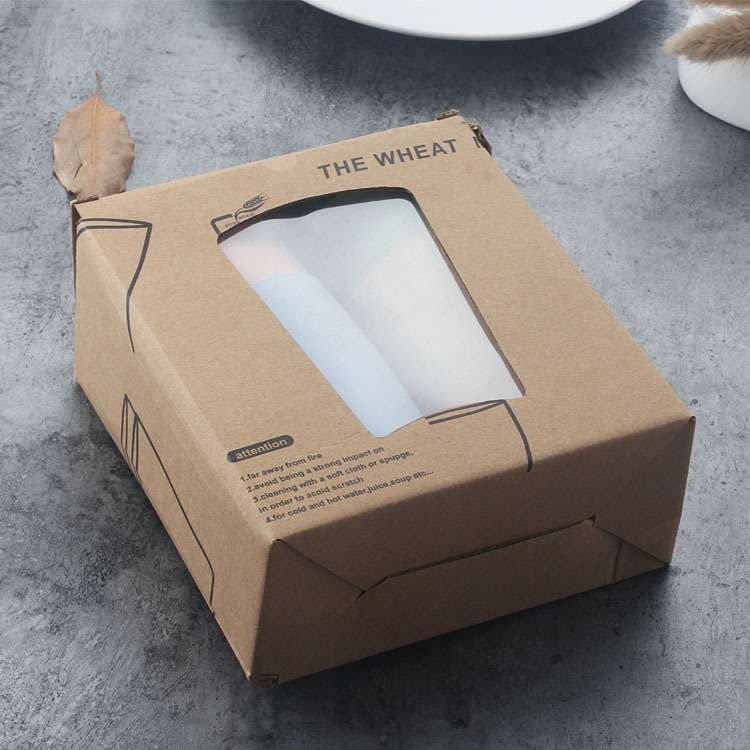 Bộ 4 Cốc Lúa Mạch nhiều màu sắc - Cốc uống nước - Cốc đánh răng lúa mạch an toàn cho sức khỏe - Kích thước: cao 10,6cm x miệng cốc 7cm x đáy cốc 5,3cm