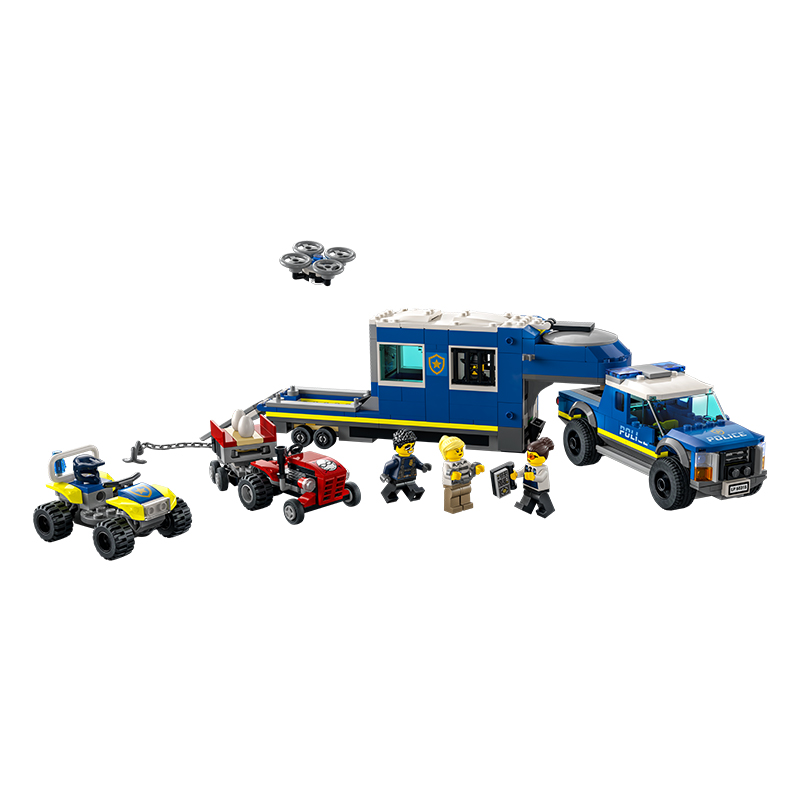 Đồ Chơi LEGO CITY Trạm Cảnh Sát Lưu Động 60315