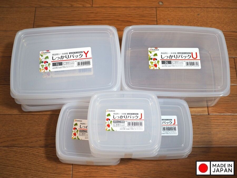 Set 02 hộp thực phẩm Firm Pack J 400ml x2 - Hàng nội địa Nhật Bản nhập khẩu chính hãng